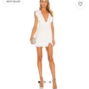 Harlow Mini Dress in White